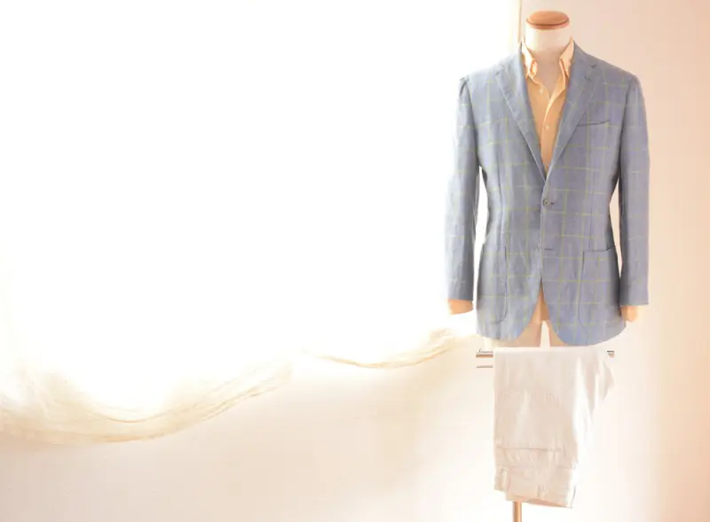 BEAMS F (Jacket) BARBA (Shirts) Edifice (Pants)