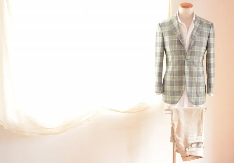 BEAMS F (Jacket) BARBA (Shirts) Loro Piana (Pants)